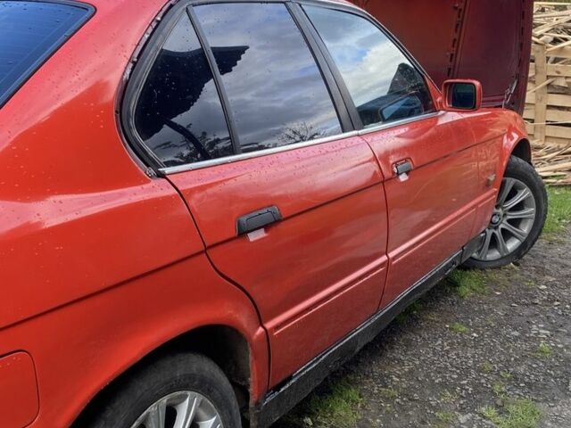 Красный БМВ 5 Серия, объемом двигателя 2.5 л и пробегом 320 тыс. км за 1100 $, фото 6 на Automoto.ua