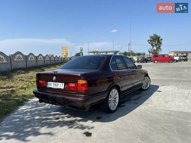 Красный БМВ 5 Серия, объемом двигателя 2.5 л и пробегом 400 тыс. км за 3200 $, фото 8 на Automoto.ua