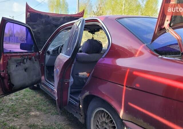 Красный БМВ 5 Серия, объемом двигателя 2 л и пробегом 500 тыс. км за 2000 $, фото 3 на Automoto.ua