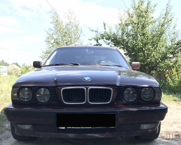 Красный БМВ 5 Серия, объемом двигателя 2.5 л и пробегом 371 тыс. км за 6500 $, фото 22 на Automoto.ua