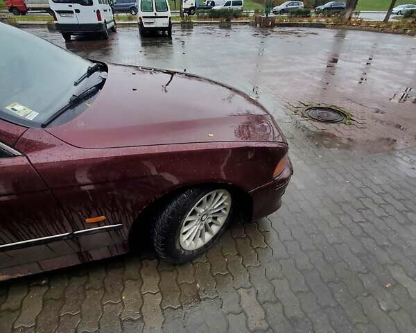 Красный БМВ 5 Серия, объемом двигателя 2.49 л и пробегом 430 тыс. км за 3200 $, фото 4 на Automoto.ua