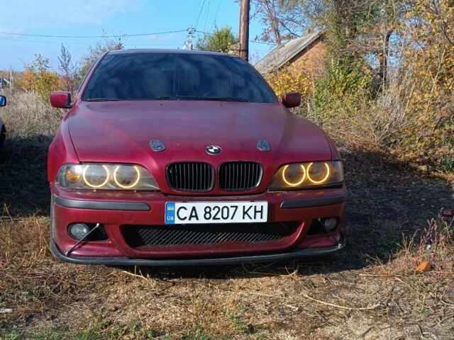 Червоний БМВ 5 Серія, об'ємом двигуна 2 л та пробігом 56 тис. км за 3700 $, фото 1 на Automoto.ua