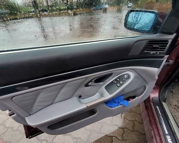 Красный БМВ 5 Серия, объемом двигателя 2.49 л и пробегом 430 тыс. км за 3200 $, фото 10 на Automoto.ua