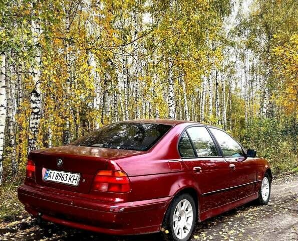 Червоний БМВ 5 Серія, об'ємом двигуна 2.5 л та пробігом 398 тис. км за 3570 $, фото 2 на Automoto.ua