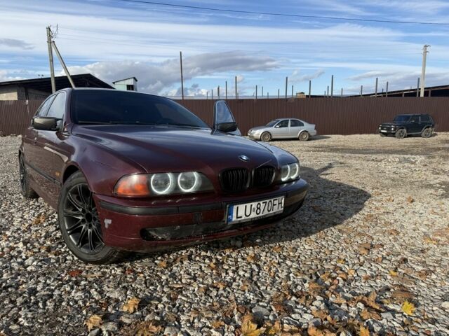 Красный БМВ 5 Серия, объемом двигателя 2.5 л и пробегом 450 тыс. км за 2799 $, фото 6 на Automoto.ua