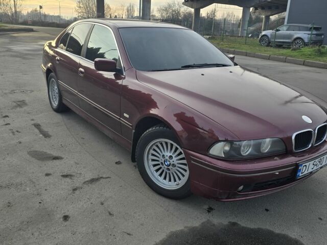 Красный БМВ 5 Серия, объемом двигателя 2.5 л и пробегом 300 тыс. км за 2850 $, фото 4 на Automoto.ua