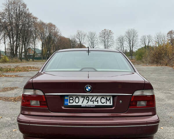 Красный БМВ 5 Серия, объемом двигателя 3 л и пробегом 260 тыс. км за 8200 $, фото 6 на Automoto.ua