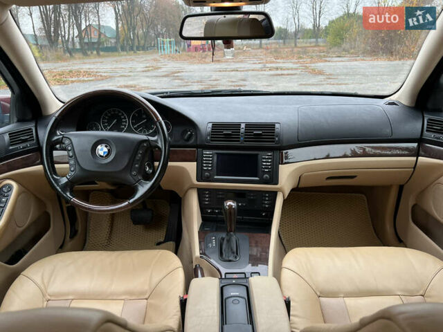 Красный БМВ 5 Серия, объемом двигателя 3 л и пробегом 260 тыс. км за 8200 $, фото 9 на Automoto.ua