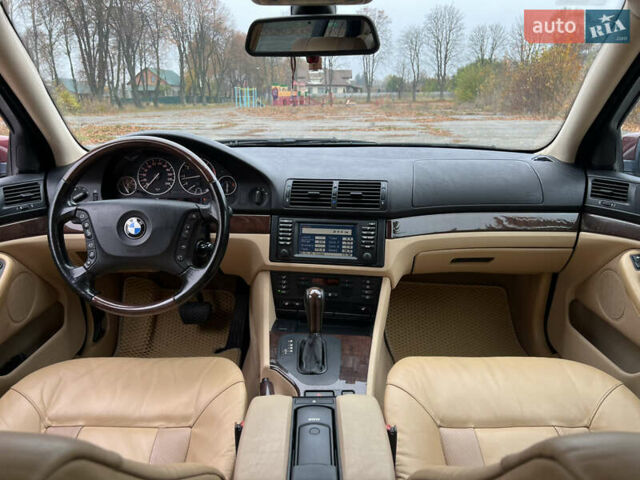 Красный БМВ 5 Серия, объемом двигателя 3 л и пробегом 260 тыс. км за 8200 $, фото 21 на Automoto.ua