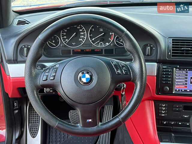 Красный БМВ 5 Серия, объемом двигателя 2.98 л и пробегом 327 тыс. км за 15000 $, фото 116 на Automoto.ua