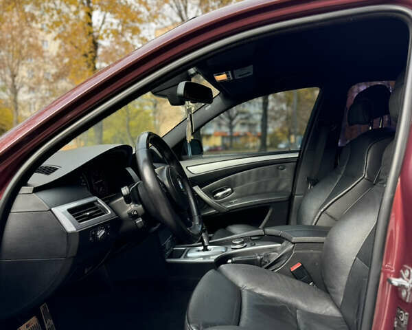 Червоний БМВ 5 Серія, об'ємом двигуна 2.99 л та пробігом 271 тис. км за 12999 $, фото 20 на Automoto.ua