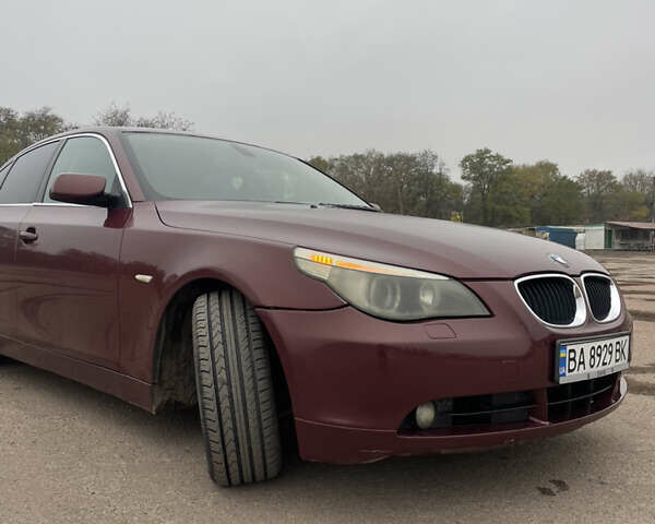 Красный БМВ 5 Серия, объемом двигателя 2.2 л и пробегом 269 тыс. км за 6700 $, фото 9 на Automoto.ua