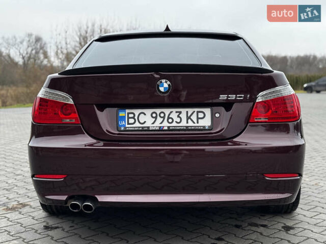Червоний БМВ 5 Серія, об'ємом двигуна 3 л та пробігом 208 тис. км за 9250 $, фото 7 на Automoto.ua