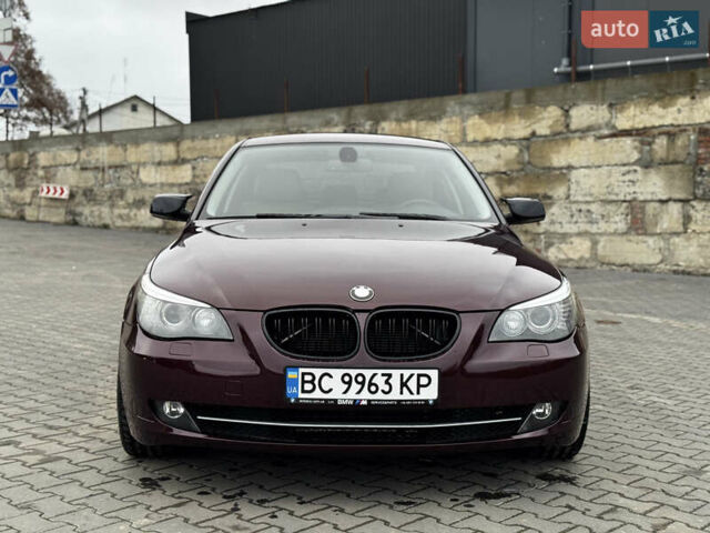 Червоний БМВ 5 Серія, об'ємом двигуна 3 л та пробігом 208 тис. км за 9250 $, фото 1 на Automoto.ua