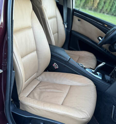 Красный БМВ 5 Серия, объемом двигателя 3 л и пробегом 208 тыс. км за 9550 $, фото 30 на Automoto.ua