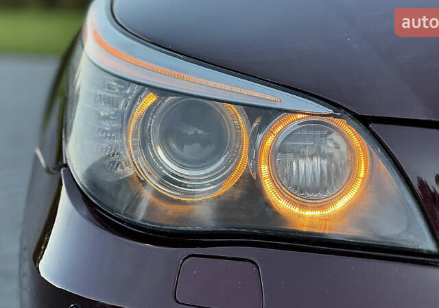 Красный БМВ 5 Серия, объемом двигателя 3 л и пробегом 208 тыс. км за 9550 $, фото 15 на Automoto.ua