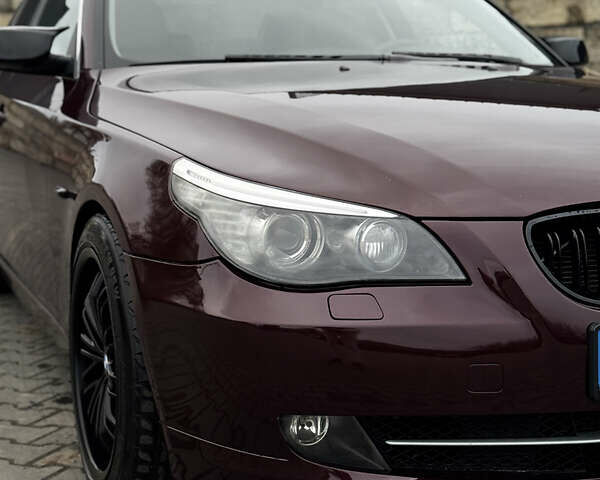 Червоний БМВ 5 Серія, об'ємом двигуна 3 л та пробігом 208 тис. км за 9250 $, фото 3 на Automoto.ua