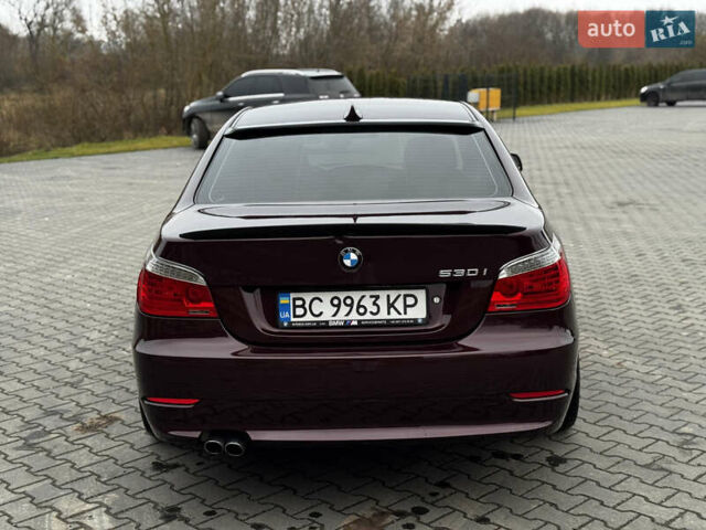 Червоний БМВ 5 Серія, об'ємом двигуна 3 л та пробігом 208 тис. км за 9250 $, фото 6 на Automoto.ua