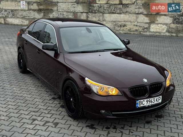 Червоний БМВ 5 Серія, об'ємом двигуна 3 л та пробігом 208 тис. км за 9250 $, фото 20 на Automoto.ua