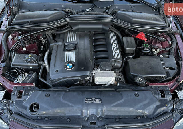 Красный БМВ 5 Серия, объемом двигателя 3 л и пробегом 208 тыс. км за 9550 $, фото 42 на Automoto.ua