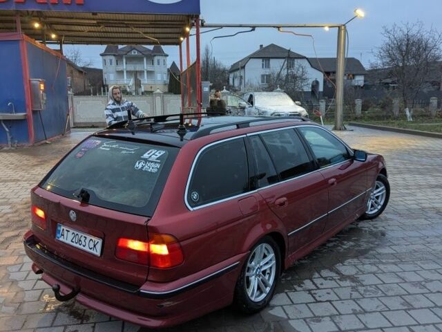 Красный БМВ 5 Серия, объемом двигателя 3 л и пробегом 400 тыс. км за 3600 $, фото 4 на Automoto.ua