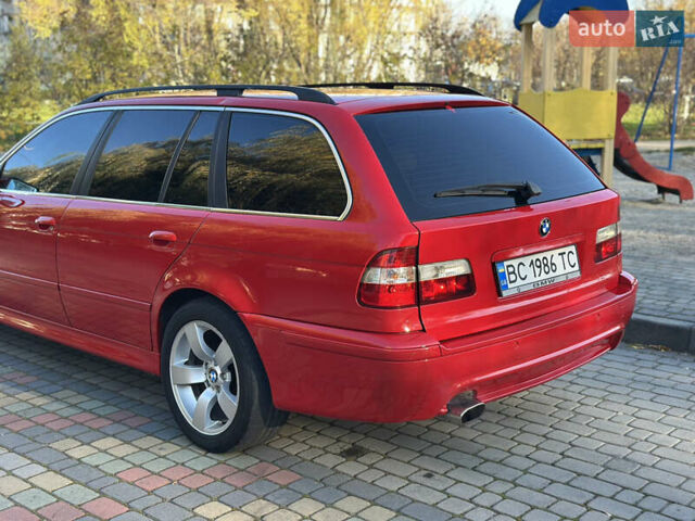 Красный БМВ 5 Серия, объемом двигателя 2.2 л и пробегом 315 тыс. км за 3900 $, фото 6 на Automoto.ua