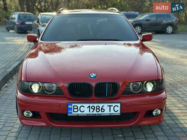 Красный БМВ 5 Серия, объемом двигателя 2.2 л и пробегом 315 тыс. км за 3900 $, фото 15 на Automoto.ua