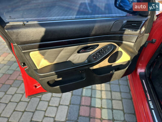 Красный БМВ 5 Серия, объемом двигателя 2.2 л и пробегом 315 тыс. км за 3900 $, фото 17 на Automoto.ua