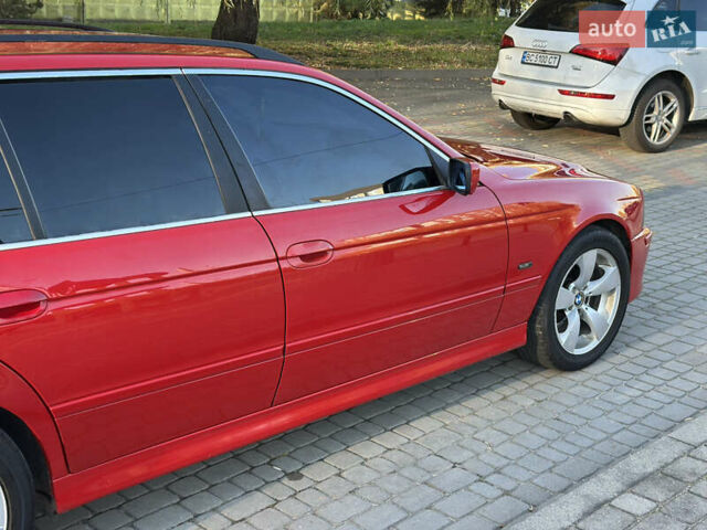 Красный БМВ 5 Серия, объемом двигателя 2.2 л и пробегом 315 тыс. км за 3900 $, фото 12 на Automoto.ua