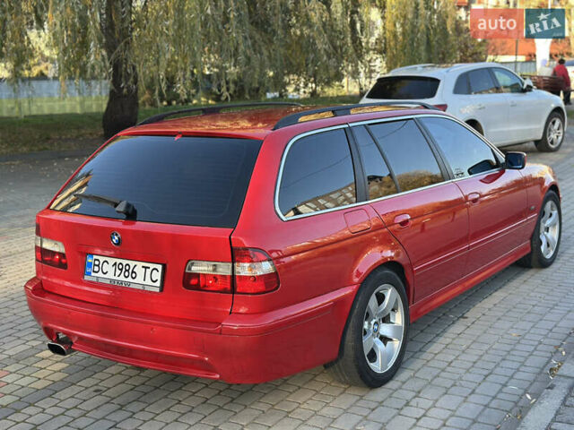 Красный БМВ 5 Серия, объемом двигателя 2.2 л и пробегом 315 тыс. км за 3900 $, фото 9 на Automoto.ua