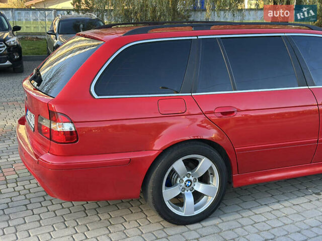 Красный БМВ 5 Серия, объемом двигателя 2.2 л и пробегом 315 тыс. км за 3900 $, фото 11 на Automoto.ua