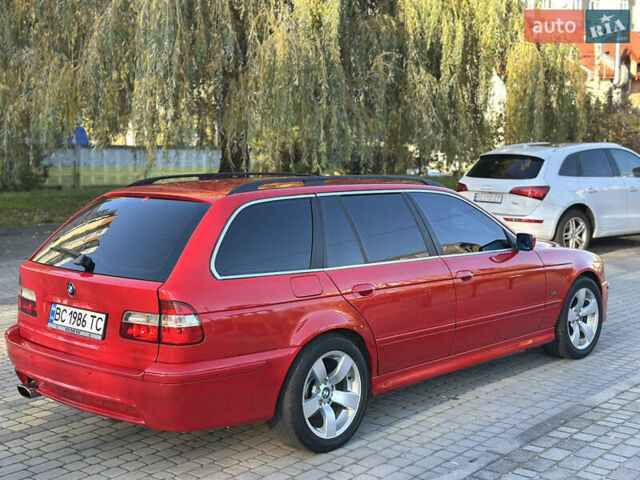 Красный БМВ 5 Серия, объемом двигателя 2.2 л и пробегом 315 тыс. км за 3900 $, фото 10 на Automoto.ua