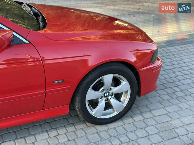 Красный БМВ 5 Серия, объемом двигателя 2.2 л и пробегом 315 тыс. км за 3900 $, фото 13 на Automoto.ua