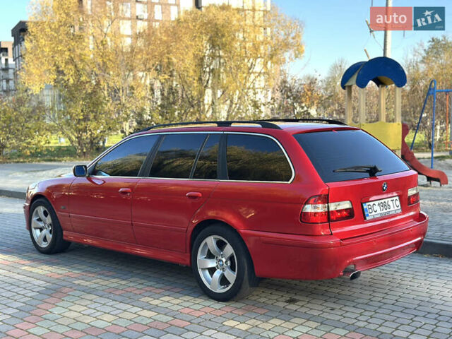 Красный БМВ 5 Серия, объемом двигателя 2.2 л и пробегом 315 тыс. км за 3900 $, фото 8 на Automoto.ua