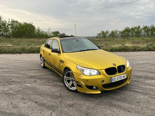Желтый БМВ 5 Серия, объемом двигателя 2.5 л и пробегом 350 тыс. км за 6500 $, фото 6 на Automoto.ua