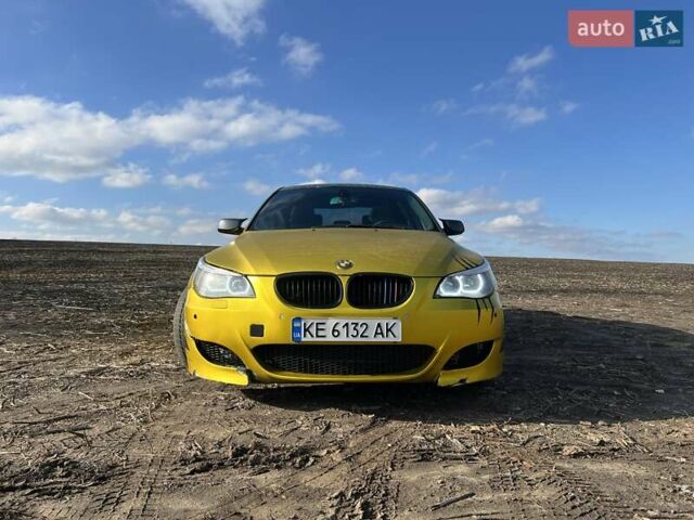 Желтый БМВ 5 Серия, объемом двигателя 2.5 л и пробегом 365 тыс. км за 6500 $, фото 1 на Automoto.ua