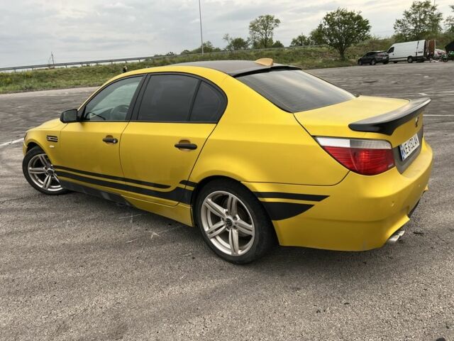 Желтый БМВ 5 Серия, объемом двигателя 2.5 л и пробегом 350 тыс. км за 6500 $, фото 13 на Automoto.ua