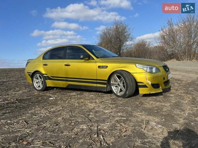 Желтый БМВ 5 Серия, объемом двигателя 2.5 л и пробегом 365 тыс. км за 6500 $, фото 3 на Automoto.ua