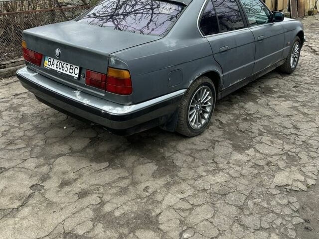 Серый БМВ 5 Серия, объемом двигателя 2.5 л и пробегом 384 тыс. км за 2000 $, фото 1 на Automoto.ua