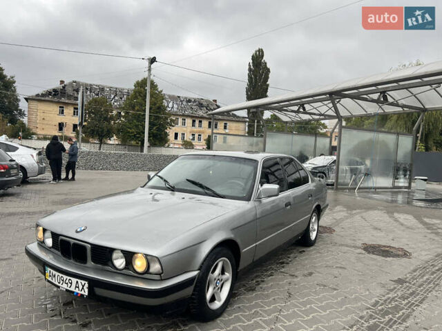 Серый БМВ 5 Серия, объемом двигателя 2.5 л и пробегом 300 тыс. км за 1250 $, фото 6 на Automoto.ua