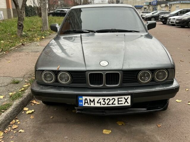 Серый БМВ 5 Серия, объемом двигателя 2 л и пробегом 310 тыс. км за 1750 $, фото 1 на Automoto.ua