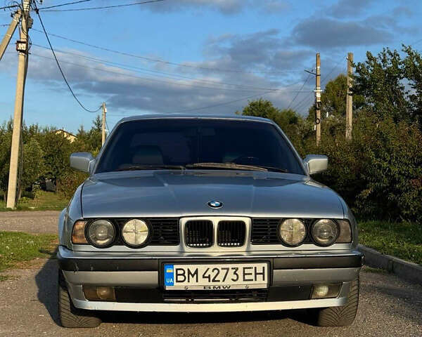 Серый БМВ 5 Серия, объемом двигателя 2 л и пробегом 200 тыс. км за 4550 $, фото 1 на Automoto.ua
