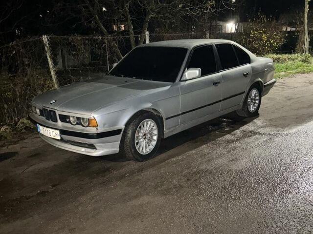 Серый БМВ 5 Серия, объемом двигателя 2 л и пробегом 222 тыс. км за 1900 $, фото 1 на Automoto.ua