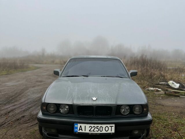 Серый БМВ 5 Серия, объемом двигателя 2 л и пробегом 200 тыс. км за 3500 $, фото 1 на Automoto.ua