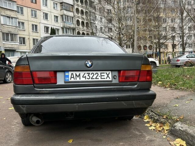 Серый БМВ 5 Серия, объемом двигателя 2 л и пробегом 310 тыс. км за 1750 $, фото 2 на Automoto.ua