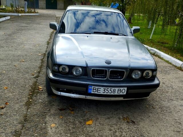 Серый БМВ 5 Серия, объемом двигателя 2 л и пробегом 150 тыс. км за 1900 $, фото 1 на Automoto.ua