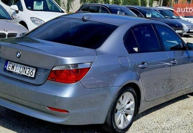 Серый БМВ 5 Серия, объемом двигателя 3 л и пробегом 255 тыс. км за 4500 $, фото 1 на Automoto.ua