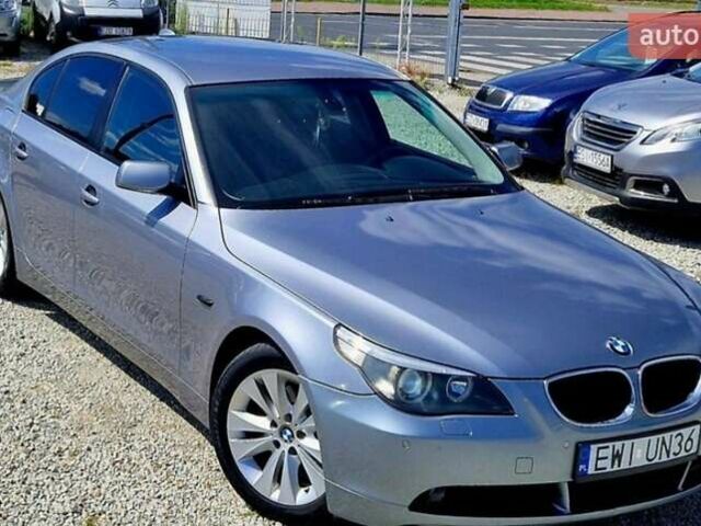 Серый БМВ 5 Серия, объемом двигателя 3 л и пробегом 255 тыс. км за 4500 $, фото 7 на Automoto.ua
