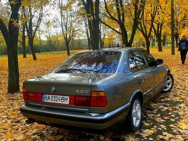 Серый БМВ 5 Серия, объемом двигателя 2 л и пробегом 407 тыс. км за 3200 $, фото 1 на Automoto.ua