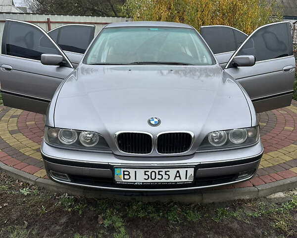 Сірий БМВ 5 Серія, об'ємом двигуна 2.5 л та пробігом 250 тис. км за 8000 $, фото 90 на Automoto.ua